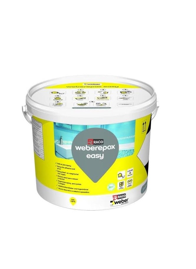 RACO Grout Tile Glue for joints Easy to use Epoxy Grout for Joint 4KG Gallon  - Image 2