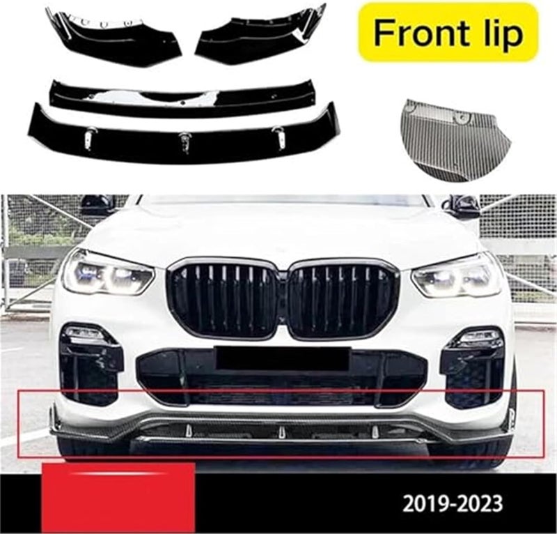 QASULER Front Lip Bumper Spoiler for BMW X5 G05 - Image 4