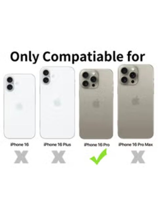 ELTRAZONE iPhone 16 Pro 6.3 inch MagSafe Case – Slim, Clear, Military-Grade Protection with Wireless Charging Support - Image 2