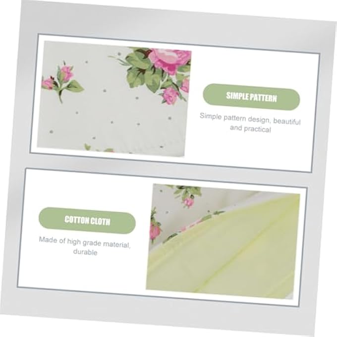 دويتول غطاء إبريق شاي دافئ معزول من القطن بتصميم عتيق مطبوع عليه زهور وورود، غطاء إبريق شاي دافئ تقليدي، إكسسوارات ديكورية لطاولة المطبخ وعيد الميلاد - Image 3