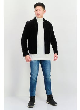 HUGO by Hugo Boss Men Solid Soft Shell Jacket , Black  - Image 4