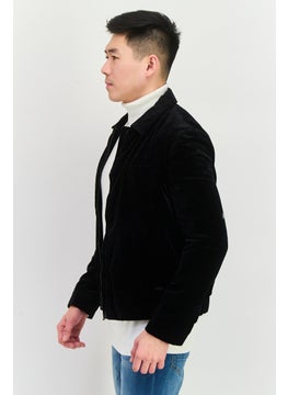 HUGO by Hugo Boss Men Solid Soft Shell Jacket , Black  - Image 3