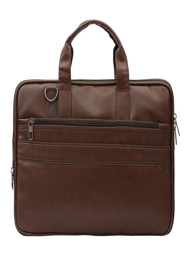 BILL BOND Formal Business Briefcase Bag Crossbody Messenger College Bags for Men Women MacBook INoteBook ITablet Laptop Bags | Handbags with Shoulder Straps - Image 2