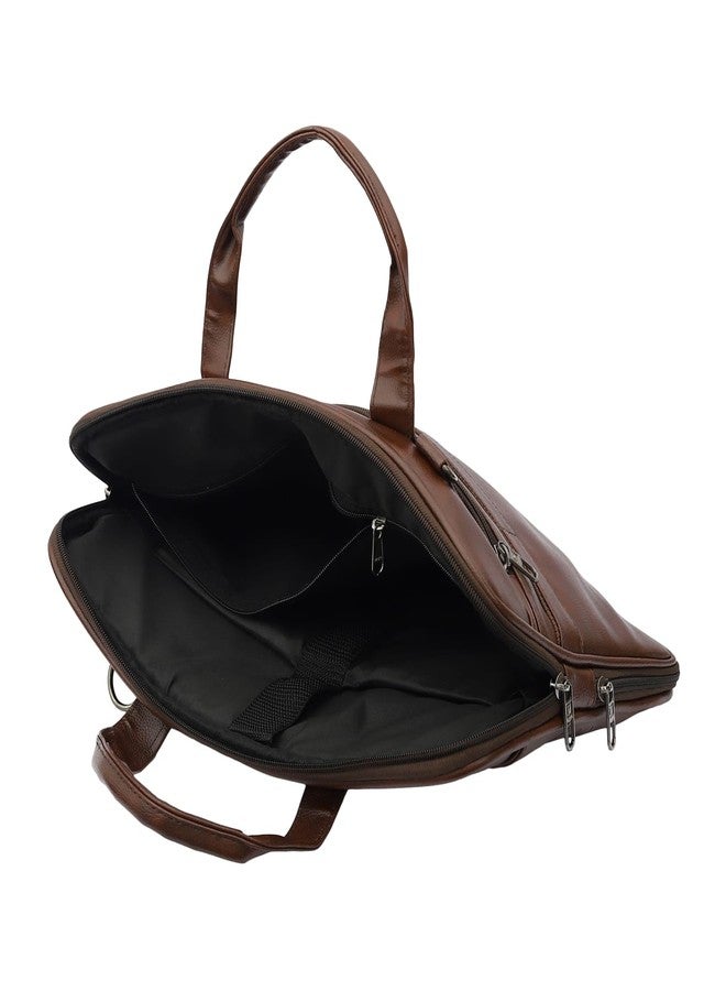 BILL BOND Formal Business Briefcase Bag Crossbody Messenger College Bags for Men Women MacBook INoteBook ITablet Laptop Bags | Handbags with Shoulder Straps - Image 3