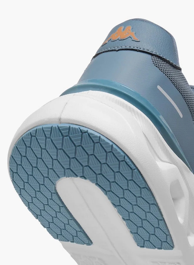 Kappa BLUE Men's Panelled Lace-Up Sports Shoes for Men | Best Price UAE
