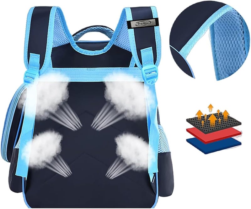 Frantic Printed 20 L School Backpack/Kids School Bag Class 1 to 5 For School Going Boys & Girls - Image 2
