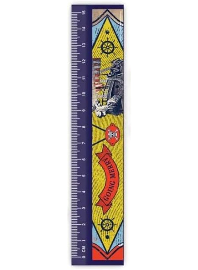 Pyramid International One Piece Stationery Set (Going Merry Design) 5-Piece One Piece Pencil Case with School Supplies - Official Merchandise - Image 3