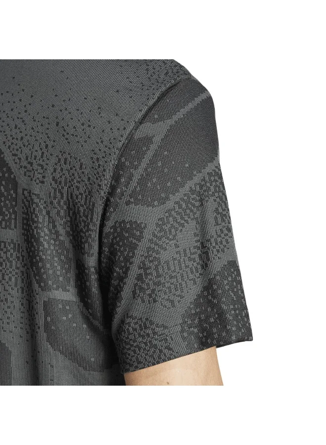 adidas تيشيرت تدريب رجالي M Tiro Ssjq Jsy رمادي مقاس XS