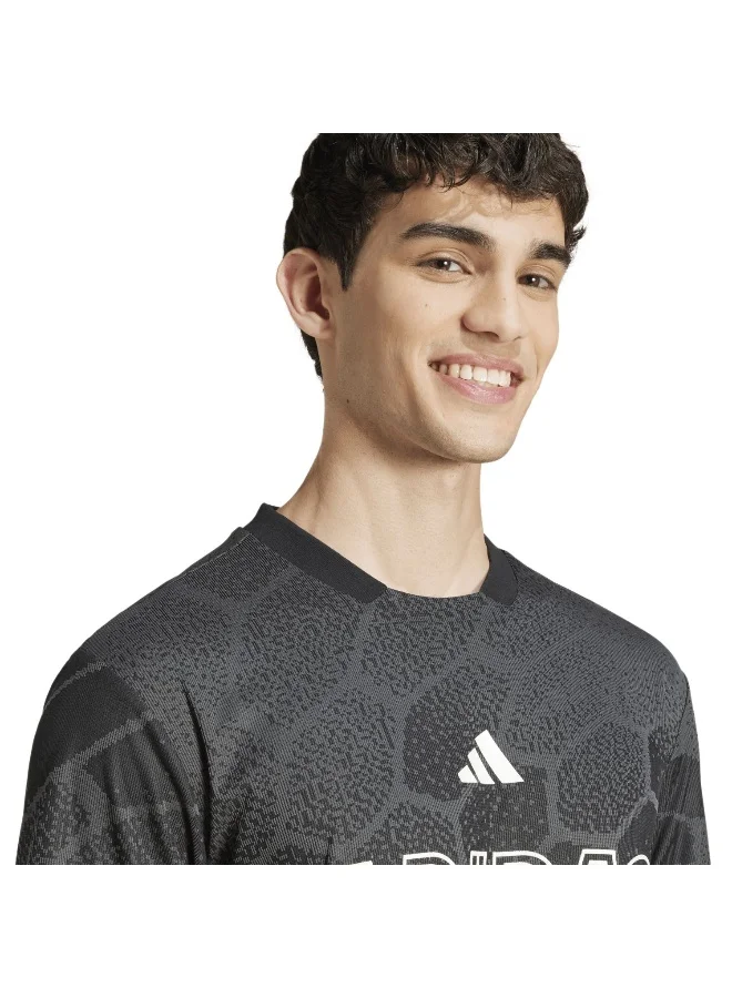 adidas تيشيرت تدريب رجالي M Tiro Ssjq Jsy رمادي مقاس XS
