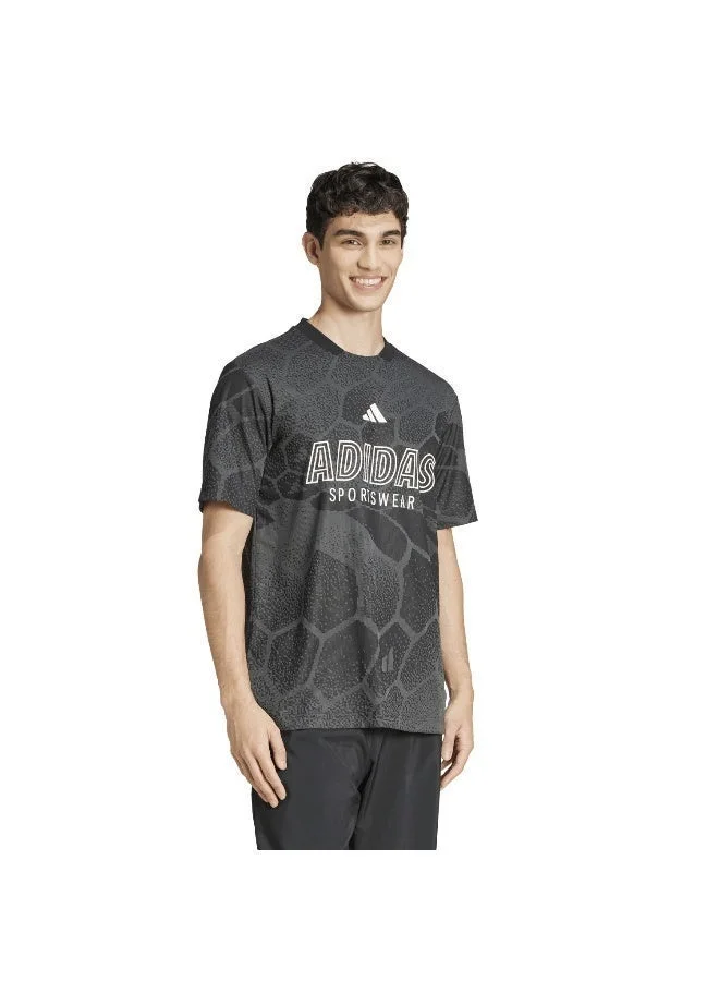 اديداس تيشيرتات تدريب رجالي رمادي     مقاس