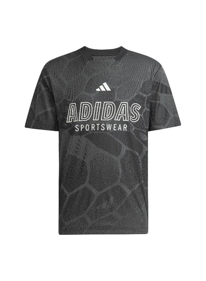 اديداس تيشيرتات تدريب رجالي رمادي     مقاس