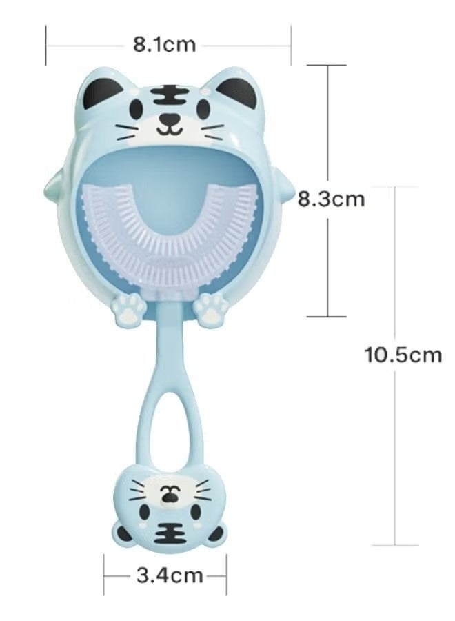 جونيس فرشاة أسنان ناعمة السيليكون مع حامل - Image 2