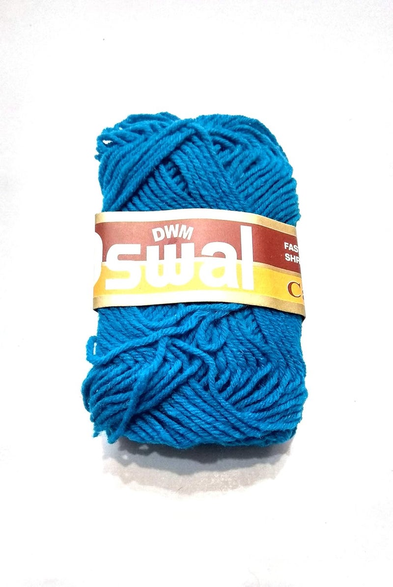 MK Oswal Wool Ball Knitting Yarn, Crochet Yarn, Craft Wool Yarn Mix- Colour Pack of 12 Pc {Colors May Vary as per Stock} (12) - Image 3