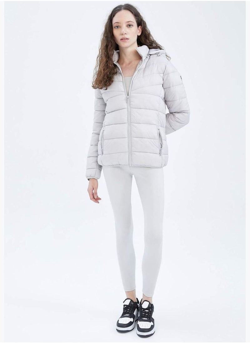 DeFacto Woman Slim Fit Hooded Jacket  - Image 5