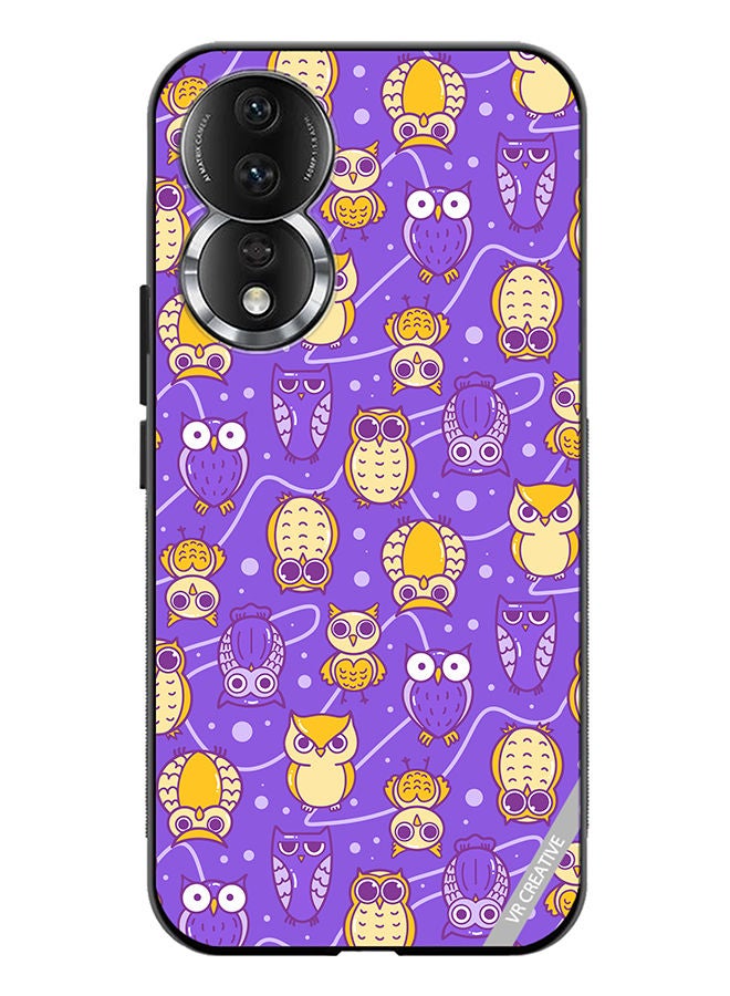 VR CREATIVE Protective Case Cover For Honor 80 Night Owl Design Multicolour - Image 1