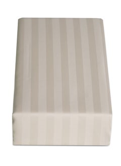 Cannon Cannon Bed Sheet Single 1Pc Stripe Ivory C  - Image 1