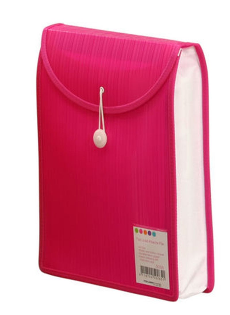Foldermate - A4 Size Top Load Attach File Pink - Image 1