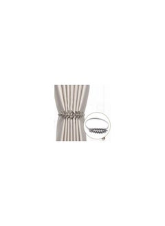 Spaceshoop 1-Piece Curtain Buckle Metal Pearl Elk Leaves Curtain Clip Curtains Holders  - Image 4