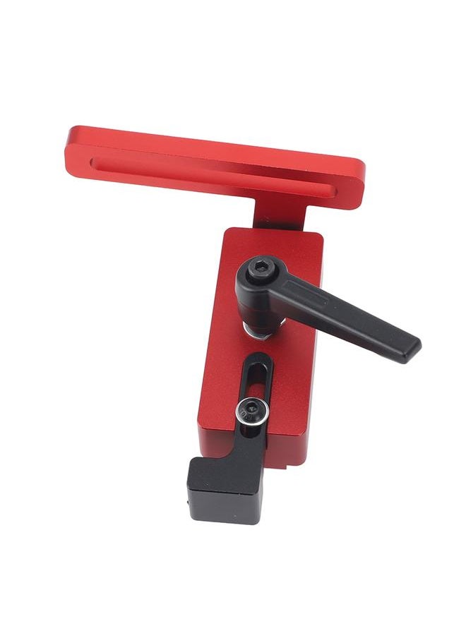 Thoraya - 45 Type Miter Track Stop Aluminum with 90° Rotatable Handle Accurate T Track Woodworking Limiter for Tools - Image 1