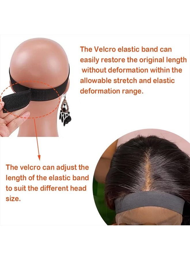 Miaubaa Wig Glue for Front Lace Wig, Wig Glue with Tools for Wigs, Hair Wax Stick, Rat Tail Combs, Elastic Band for Wigs Melting Lace, Wig Kit for Lace Front Wigs for Beginners with Glue 8 PCs - Image 2