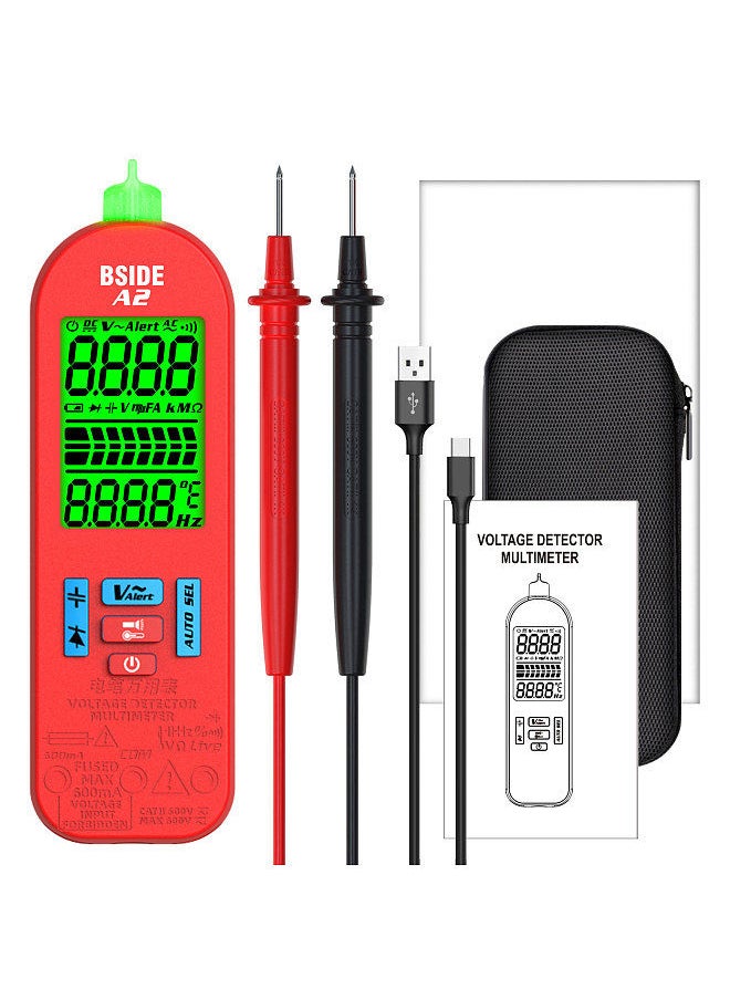 BSIDE A2 Mini Smart Digital Multimeter Auto Range 5999 Counts NCV Universal Meter Handheld Multifunctional Tester Voltmeter Ammeter  - Image 1