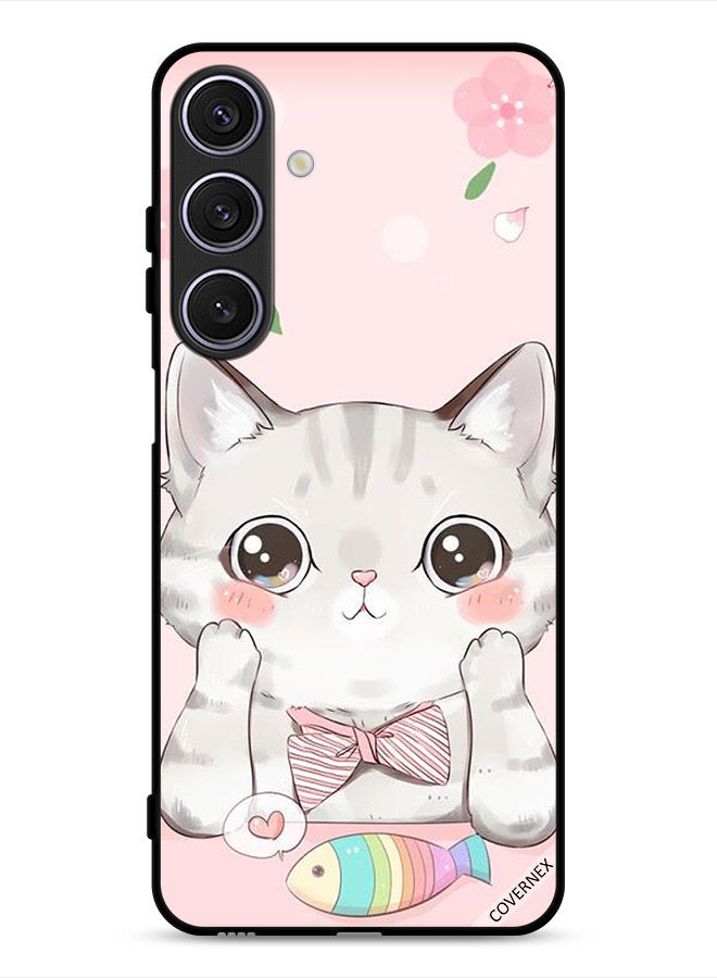 Covernex Samsung Galaxy A26 Protective Case Cover Cat Fish - Image 1