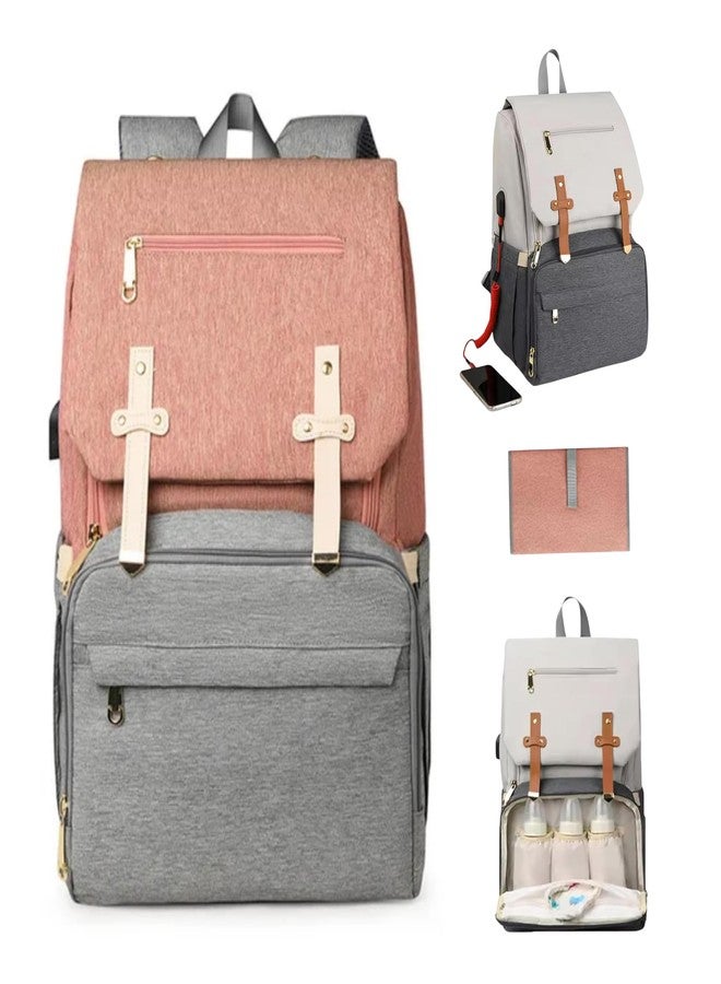 OBABY Baby Diaper Bag spacious/multi-pocket/diaper backpack/fashionable/waterproof/large capacity/durable/Maternity Backpack Cum Tote bag Spacious to Easily Organise Baby Essentials. - Image 1