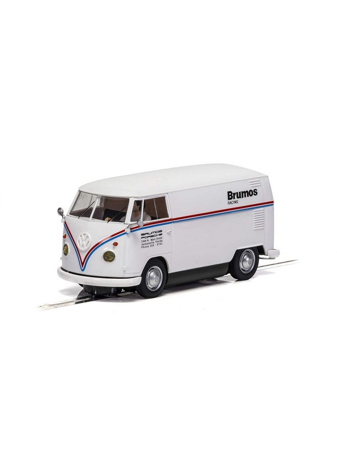 Scalextric - Volkswagen Panel Van T1B Brumos Racing 1:32 Slot Race Car C4086 - Image 1