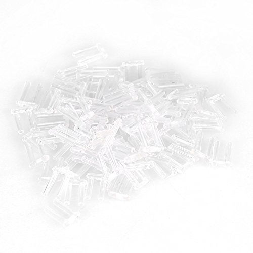 Salmue Rimless Frames Sleeves, 3 Types 100pcs New Plastic Compression Sleeves for Rimless Glasses Accessories Tools(03#) - Image 1