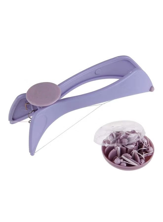Facial Body Hair Threading Removal Tool, Reusable Eyebrow Threading Epilator System, Portable Manual Hair Remover Tweezers, Multi‑Function Threading Machine for Women Facial Cheek Chin Full Body Hair Removal - Image 1