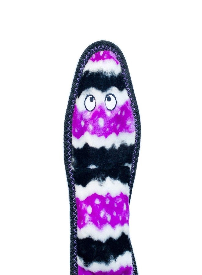 ZippyPaws ZP853 Z Stitch Snake Squeak Toy, Medium Purple - Image 2