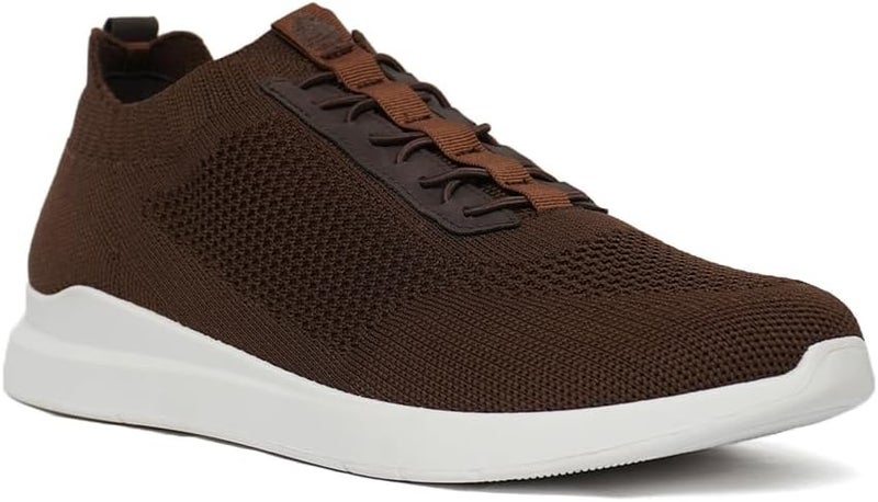 Cedro Men's Brown Outdoor Sneakers with Lace-Up Closure - Image 2