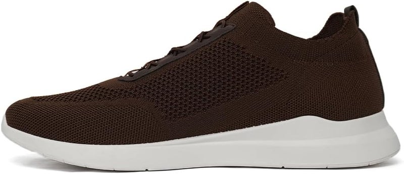 Cedro Men's Brown Outdoor Sneakers with Lace-Up Closure - Image 3