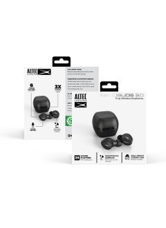 Altec Lansing Nanobuds 3.0, True Wireless Earbuds With Charging Case, IP55 Waterproof, Dual Device Connection, 24 Hours Playtime, A.I based Clear Calling, Android & iOS Compatible, Black  - Image 5