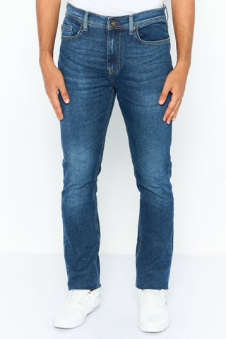 Men Slim Fit Solid Stretchable Denim Jeans, Blue - pzsku/ZEF06169649351218A90EZ/45/1746231067/2f514fc1-d4e2-4d4f-8cfd-bf02154784bb