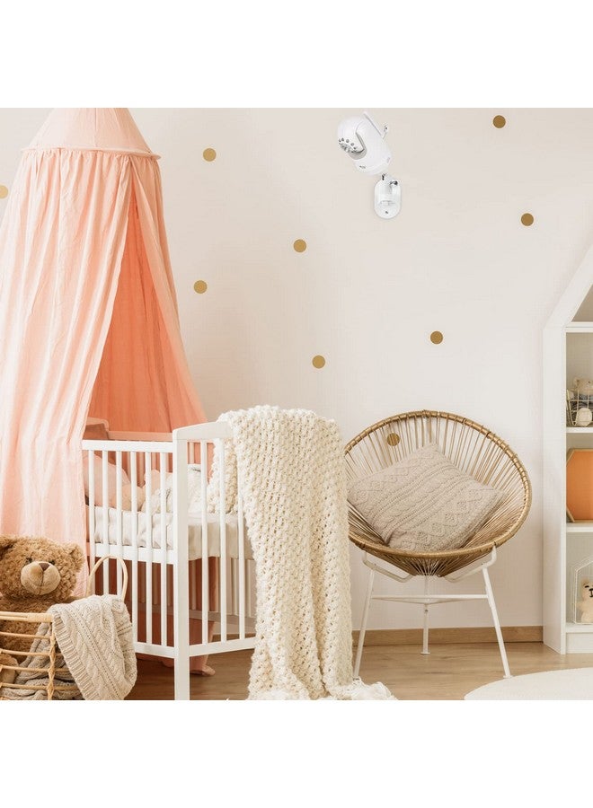 wochel Adjustable Baby Monitor Wall Mount for Infant Optics DXR-8 and DXR-8 Pro Baby Monitor, Perfect View Angle and Easy Installation Without Drilling - Image 5