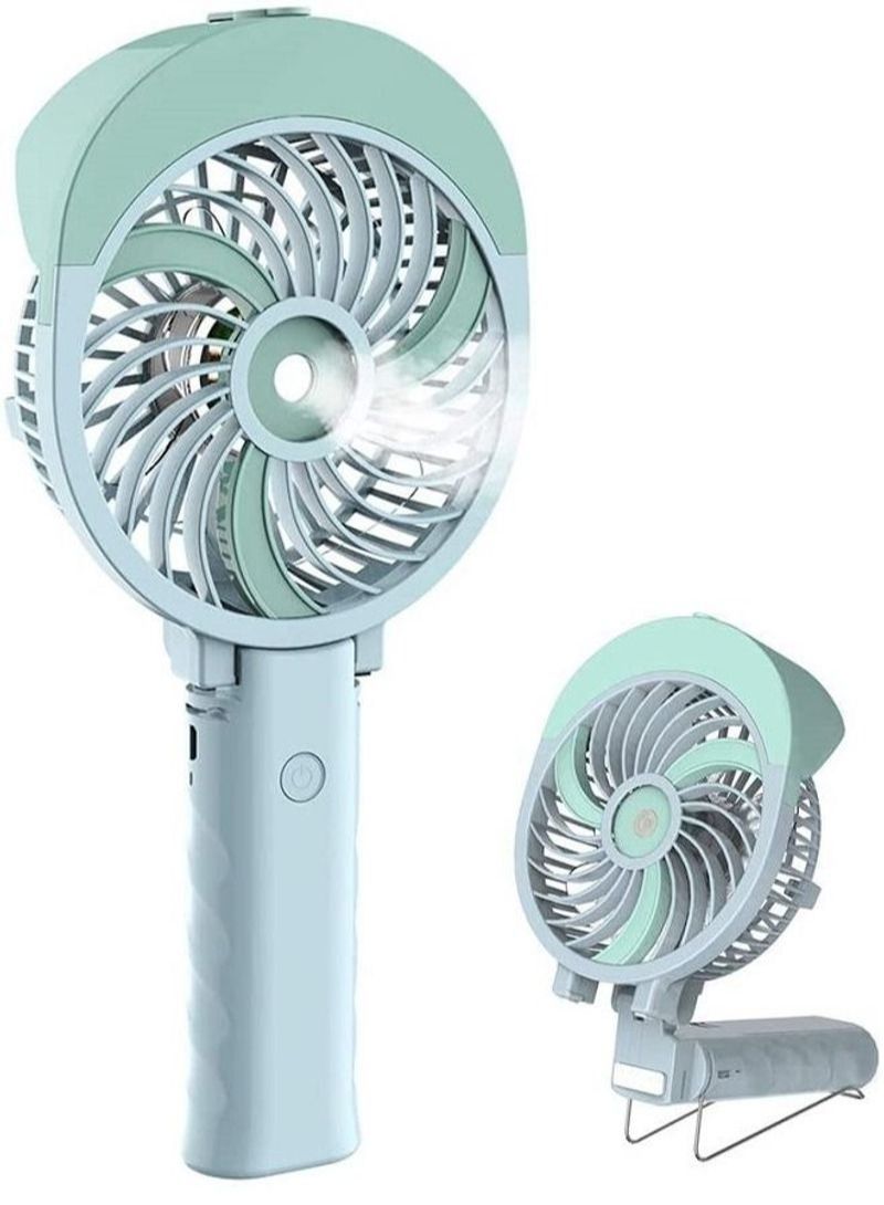 NIBEMINENT Rechargeable Handheld Portable Mistingr Fan - Image 1