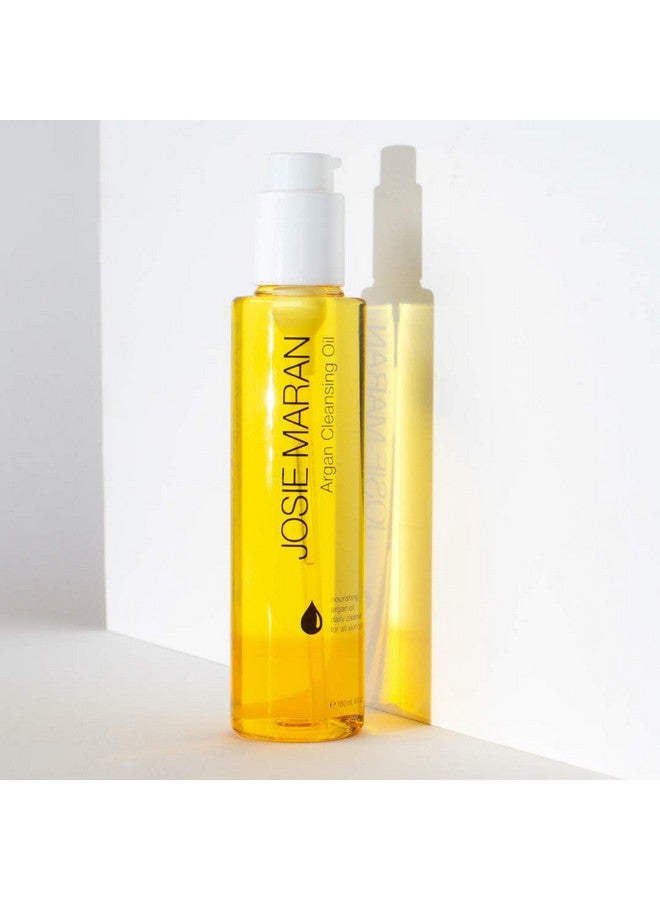 josie maran Josie Maran Cleansing Argan Oil (6oz) - Daily Anti Aging Moisturizing Facial Skin Cleanser - 100% Pure Organic Argan Oil - Image 2