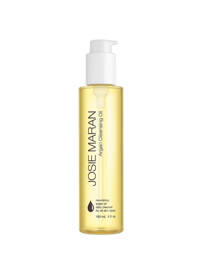 josie maran Josie Maran Cleansing Argan Oil (6oz) - Daily Anti Aging Moisturizing Facial Skin Cleanser - 100% Pure Organic Argan Oil - Image 1