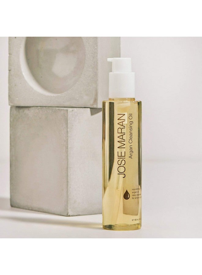 josie maran Josie Maran Cleansing Argan Oil (6oz) - Daily Anti Aging Moisturizing Facial Skin Cleanser - 100% Pure Organic Argan Oil - Image 3