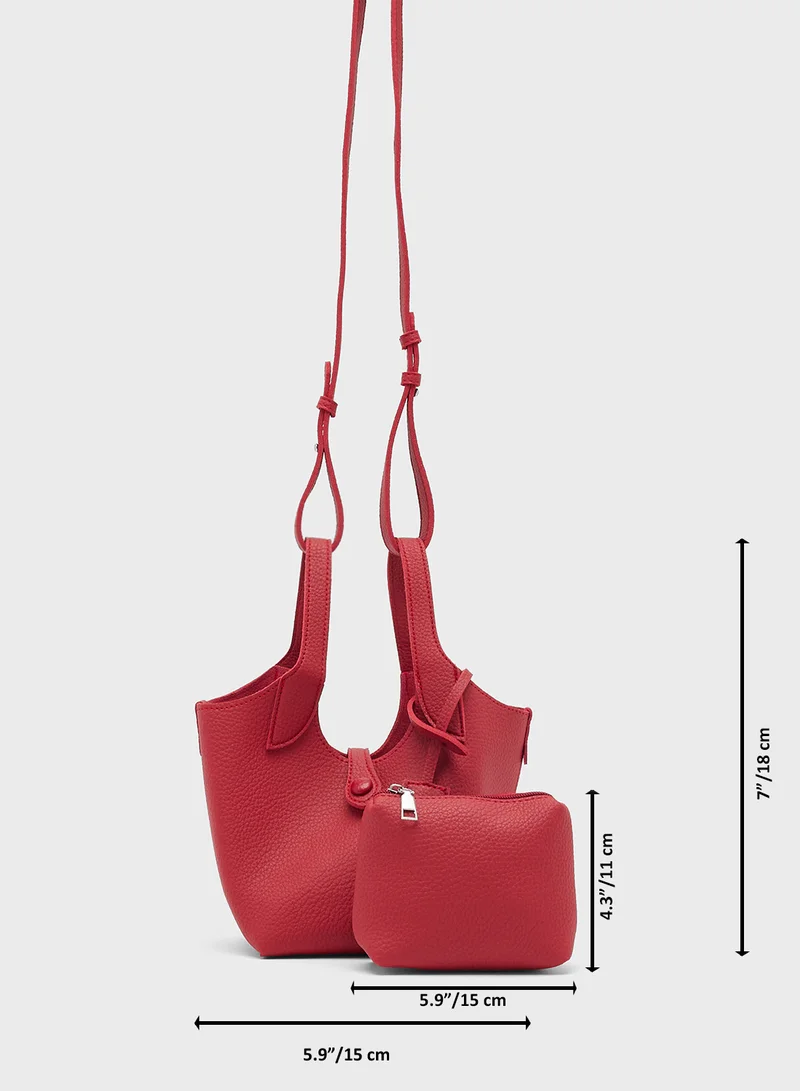 Ginger Sack Bucket Bag