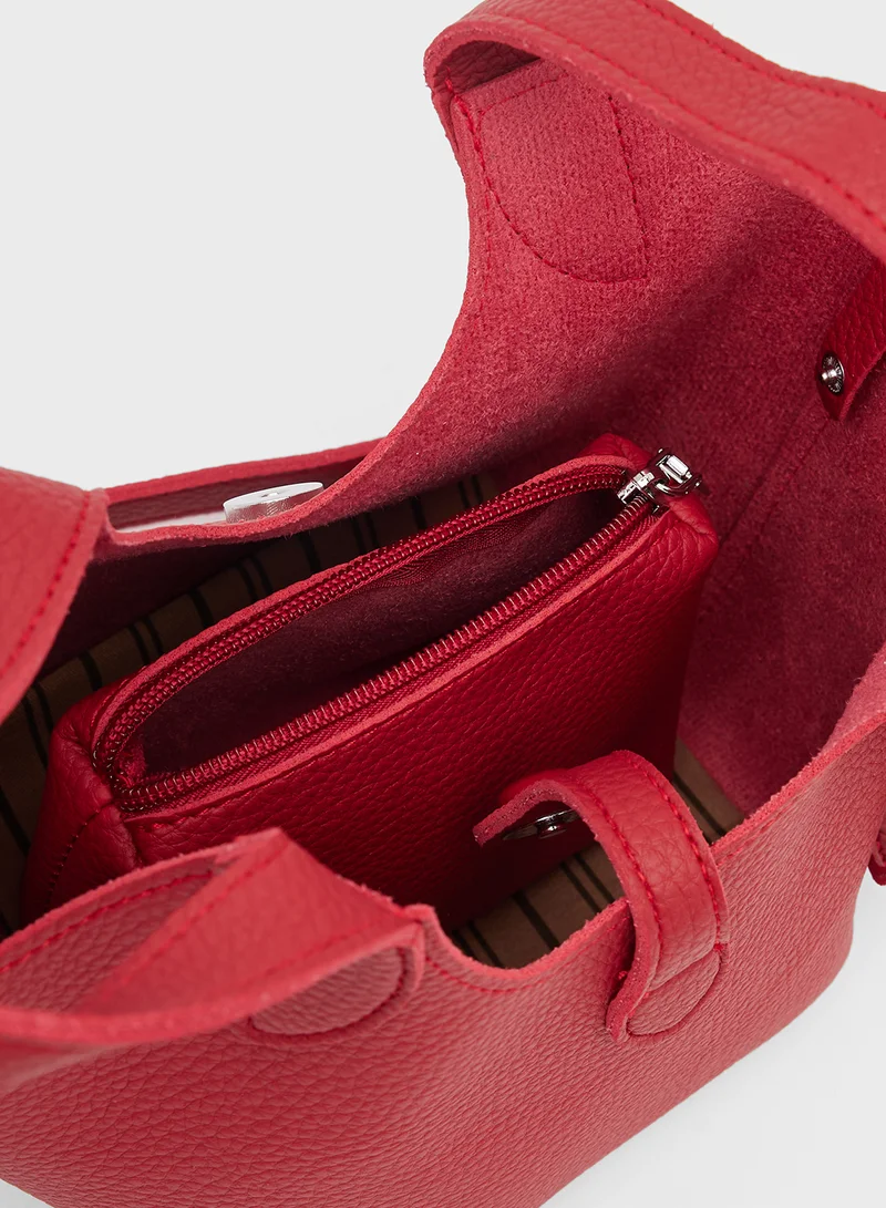 Ginger Sack Bucket Bag