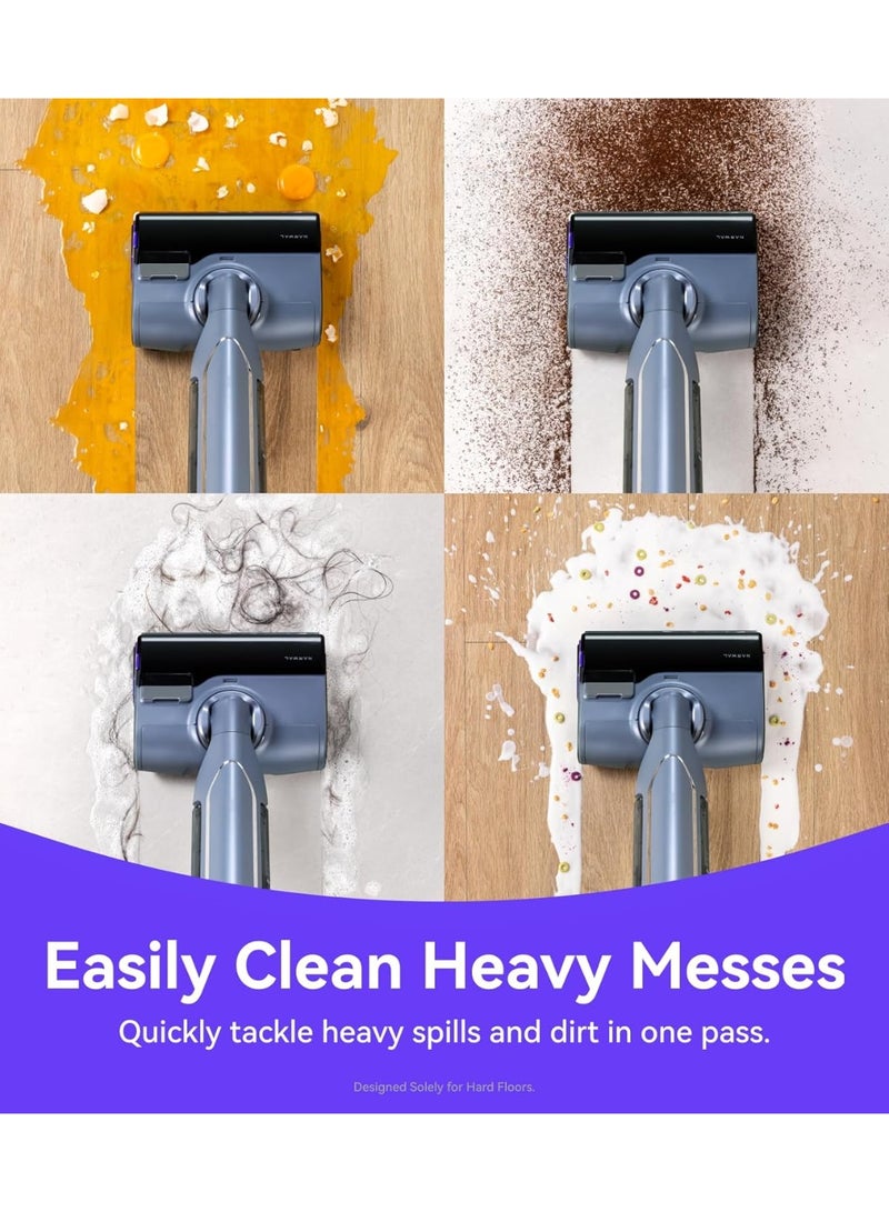 NARWAL مكنسة كهربائية بدون سلك S20 برو مع تنظيف ذاتي، مكنسة رطبة وجافة للأرضيات الصلبة، مثالية للعائلات مع الأطفال والحيوانات الأليفة - Image 2