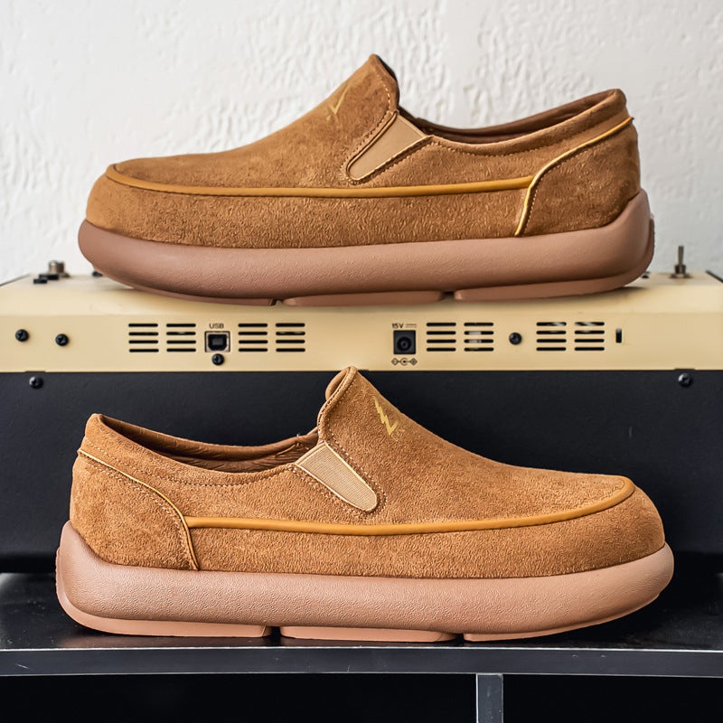 2026 Spring New Birkenstock Shoes, Comfortable Large Size Retro Men'S Simple Versatile Lightweight Slip-On Casual Shoes - Image 3
