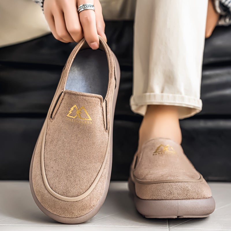 2026 Spring New Birkenstock Shoes, Comfortable Large Size Retro Men'S Simple Versatile Lightweight Slip-On Casual Shoes - Image 5