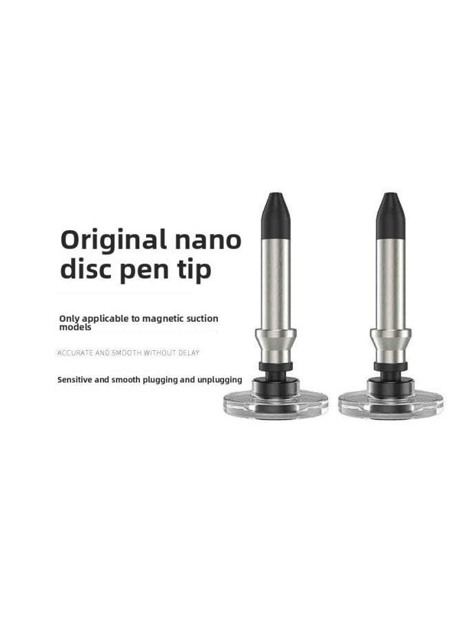 Yi Wu Shark Handwriting Touch Screen Pen Replacement Pen Head Disc Capacitive Touch Pen Head Ballpoint Pen Head Three-in-One Two-in-One-Color:Three-in-one Nano Pen Tip 【1 Piece】-【note That Only Pen  - Image 4