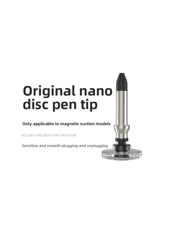 Yi Wu Shark Handwriting Touch Screen Pen Replacement Pen Head Disc Capacitive Touch Pen Head Ballpoint Pen Head Three-in-One Two-in-One-Color:Three-in-one Nano Pen Tip 【1 Piece】-【note That Only Pen  - Image 3
