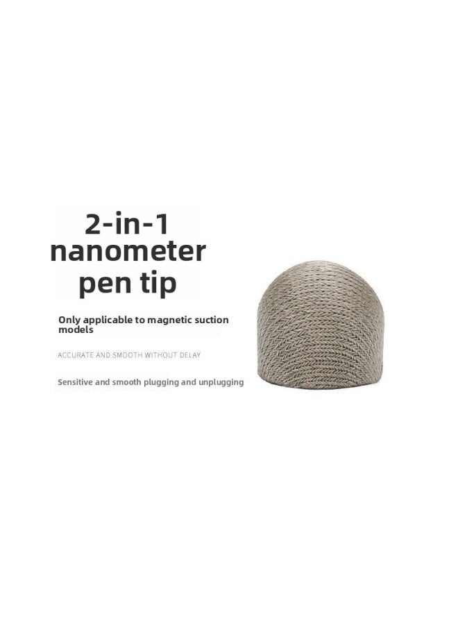 Yi Wu Shark Handwriting Touch Screen Pen Replacement Pen Head Disc Capacitive Touch Pen Head Ballpoint Pen Head Three-in-One Two-in-One-Color:Three-in-one Nano Pen Tip 【1 Piece】-【note That Only Pen  - Image 5