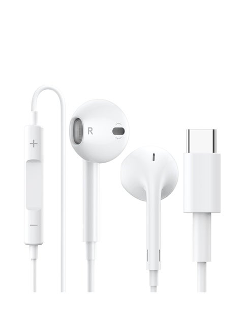 USB C Headphones Type C Earphones Wired Earbuds Built-in Mic & Volume Control Headset Compatible with iPhone 16/15 Pro Max Plus, iPad Pro, Android Smart Phone Galaxy S25/S24/S23/S21/S22, Note10/20, A54/A55/A56/A16/A15/A36/A35/A34/A26/A25/A24/A06/A05/M35/M34ired Earbuds Built-in Mic & Volume Control Headset Compatible with iPhone 15 Pro Max Plus, iPad Pro, Android Smart Phone Galaxy S24/S23/S21/S22, Note10/20, A54/A55