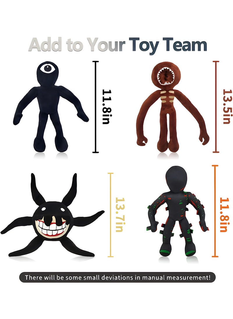 MAGIC VAULT Doors Plush Set of 4-2022 New Monster Horror Game Stuffed Figure Doll for Children and Adults, Birthday Gift Choice for Boys Girls  - Image 5
